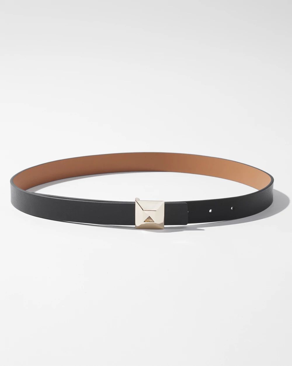 Reversible Stud Pant Belt | White House Black Market